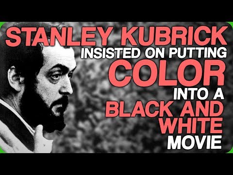 Stanley Kubrick Insisted on Putting Color into a Black and White Movie (Little Details In Movies)