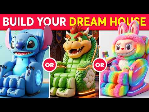 Would You Rather - Build Your Super Fun Luxury Dream House 🏰🌈🔥😱 Quiz Galaxy