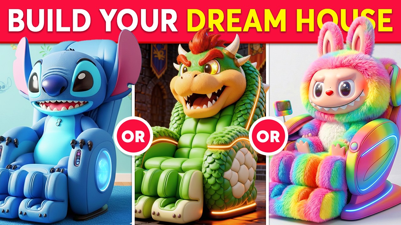 Would You Rather - Build Your Super Fun Luxury Dream House 🏰🌈🔥😱 Quiz Galaxy