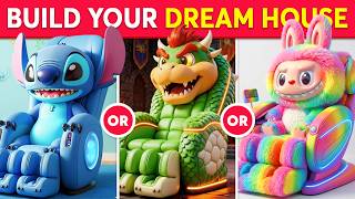 Would You Rather - Build Your Super Fun Luxury Dream House 🏰🌈🔥😱 Quiz Galaxy