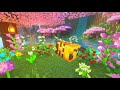 Minecraft Cherry Blossom Lake Ambience With Lofi Mix
