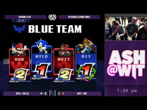 Wyld + ORLY (Red) vs Mvzy + Dad (Blue) - ASH@WIT #142 Project M Doubles Grand Finals