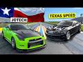 4 Turbos but who will hook? 1200hp Mustang Drag Races 1500hp Nissan R35 GT-R // THIS vs THAT Texas