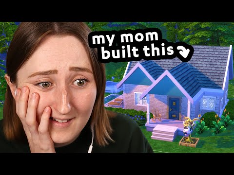 i tried renovating my MOM'S first ever sims build!