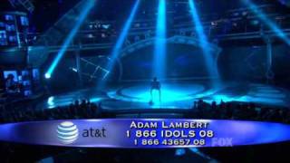 [HD] Adam Lambert - Mad World - American Idol season 8 - Top 8
