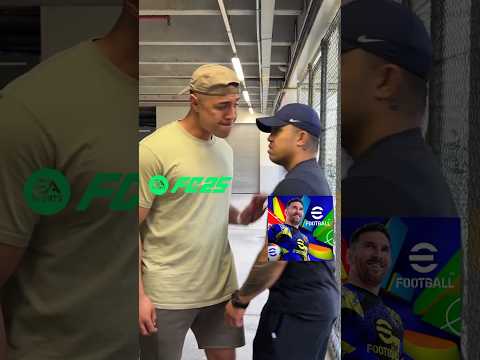 Fc25 Vs Efootball 25 #fifa #easportsfc #eafc #eafc24 #fc24 #memes #fc25 #eafc25 #pes #efootball