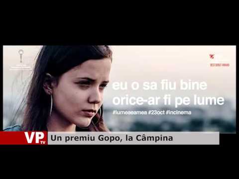 Un premiu Gopo, la Câmpina
