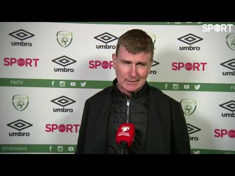 Stephen Kenny reacts to Ireland's defeat to Luxembourg.