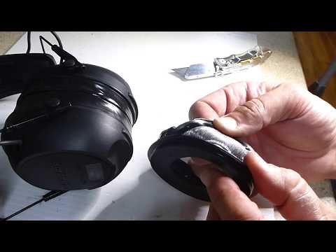Peltor 300 & 500 Earmuffs Pad Changing - NO PEELING!