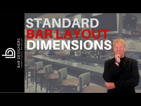 What Are The Standard Bar Design Dimensions?