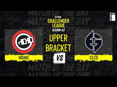 Nouns vs. EG.CD - Map 1 [Mirage] - ESL Challenger League Season 43 - NA - Upper bracket