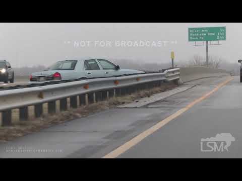 12-21-2022 Wichita, KS - Freezing Drizzle Causes Numerous Accidents