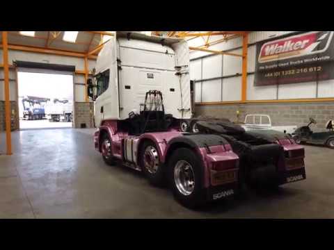 New In Stocklist For Sale: SCANIA R480 TOPLINE 6X2 TRACTOR UNIT - 2008 - PN08 HLA