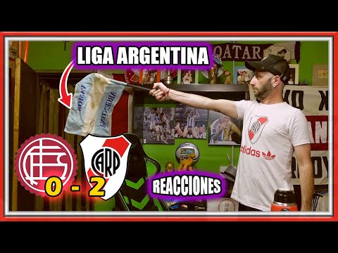 LANUS 0 RIVER 2 - River Plate Fan Reactions - 2023 ARGENTINE LEAGUE