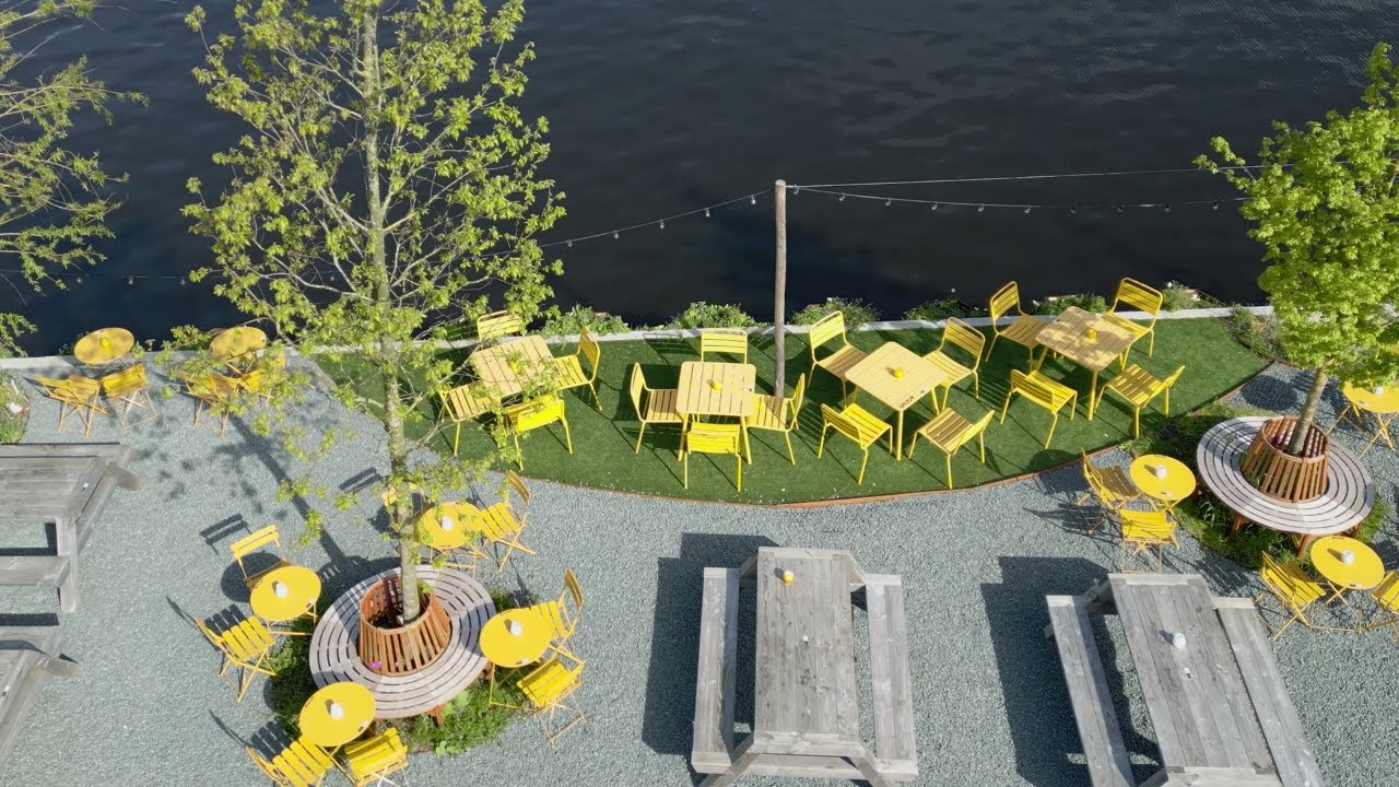 MaximaVida metalen tuinset Max zwart 80 cm