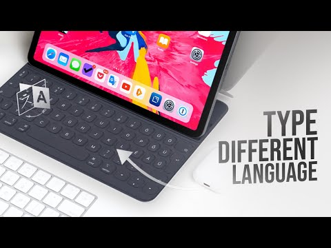 How to Type in a Different Language on iPad (tutorial)