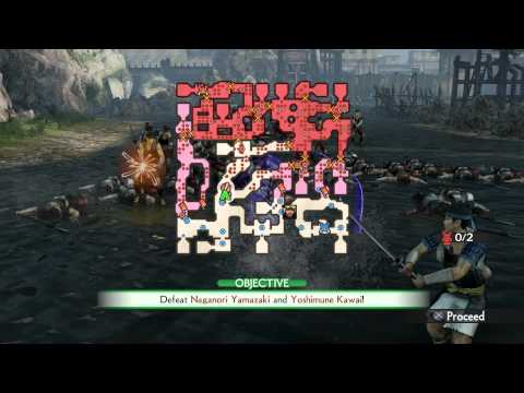 Samurai Warriors 4 PS4 60FPS HD Gameplay Compilation