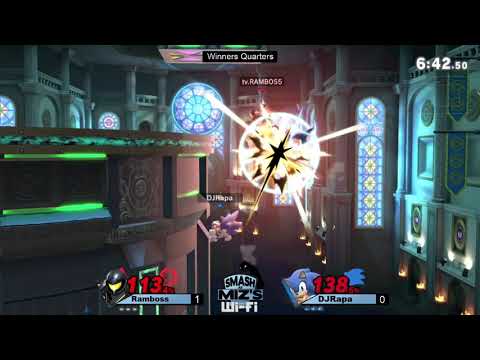 Smash @ Miz's WiFi 5 - Ramboss (Samus) vs. DJRapa (Sonic) Winners Quarters