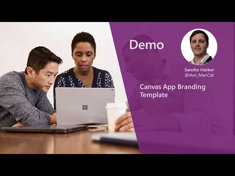 Canvas App Branding Template