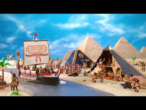 Playmobil Romans and Egyptians
