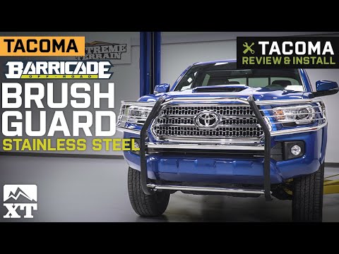 Tacoma Barricade Brush Guard - Stainless Steel (2016-2019) Review & Install