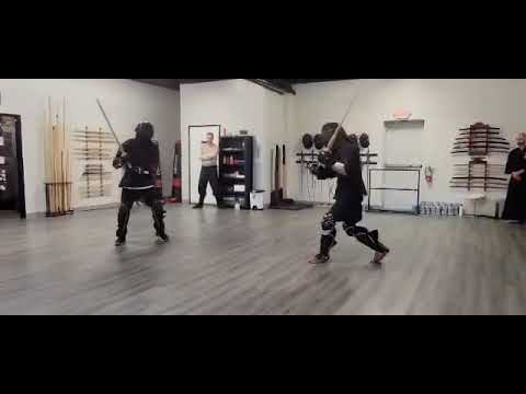 Ninjutsu sword - testing new equipment