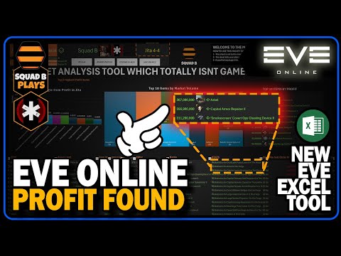 EVE Online Market Trading using the Excel Tool