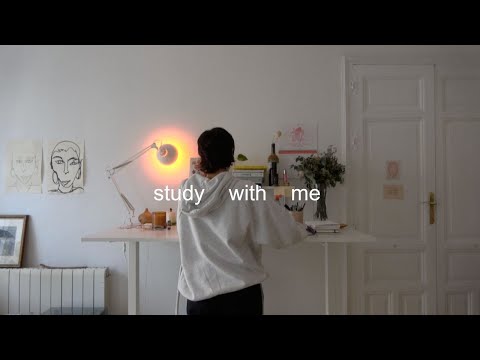 study with me | 2 horas y media, pomodoro 45/5, música de fondo