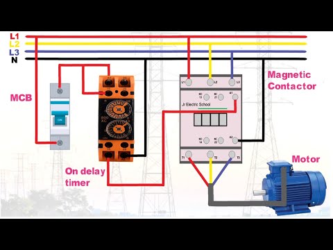 star delta power wiring connection 3 phase motor diagram