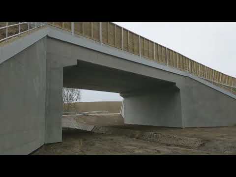 Projektowany obiekt mostowy PZDs 2 km 4+592,50