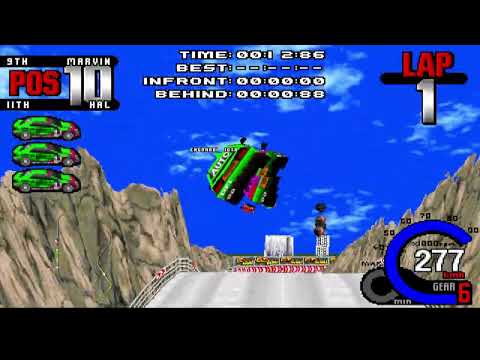 Fatal Racing / Whiplash 1995 PC Gameplay | Tusnami Twister | Fouette 270zx #shorts
