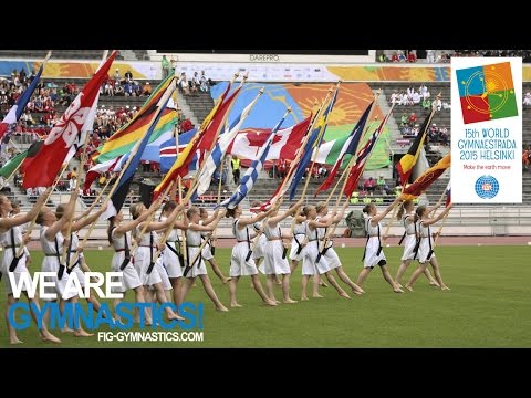 World Gymnaestrada 2015 – You made the Earth move ! – We are Gymnastics !
