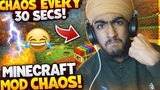 Minecraft Chaos Gameplay | Random Events Every Few Seconds 😱🔥