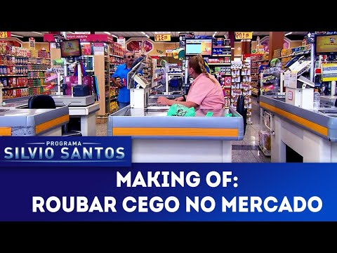 Making of: Roubar cego no mercado | Câmeras Escondidas