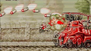 Metal Slug Run and Gun Arcade Video Game by Nazca Corp. & SNK for Neo Geo MVS 1996 - Full Longplay