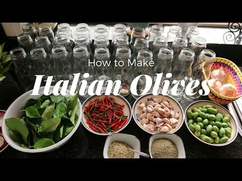 How to Cure Olives- Traditional Italian Recipe