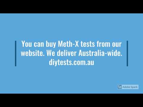 How to test for meth contamination with Meth X