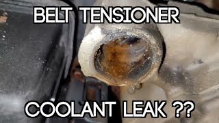 GM 3.8 liter coolant tube replacement. 3800 Series III coolant leak