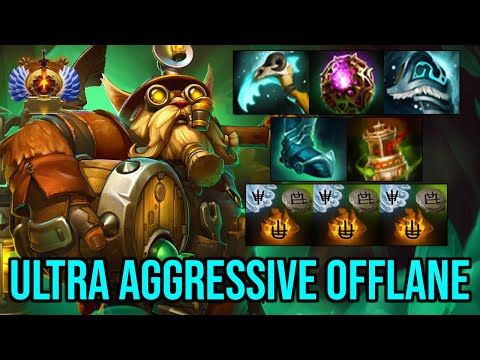 [ Master ] ULTRA AGGRESSIVE OFFLANE - CRAZY BUILD -  SO ANNOYING LATE GAME - DOTA 2 GAMEPLAY
