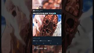Download lagu eren defeated rod reiss's titan☠️🥶 mp3