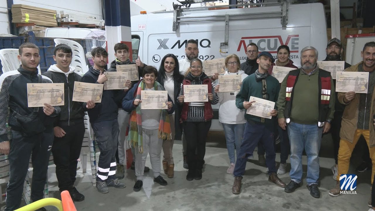 Finaliza el Curso de conducción de dumper y carretilla