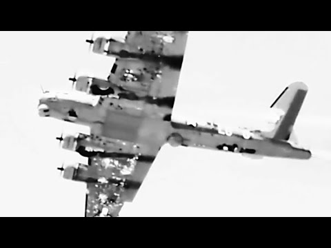 The most Damaged B-17 Bomber you'll ever see Flying