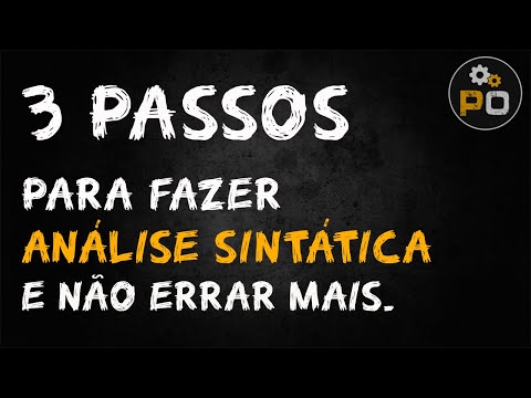 Operational Portuguese - Syntactic Analysis