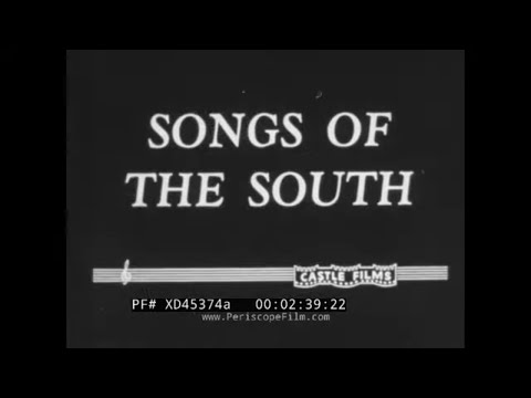 1940s “SOUNDIES” REEL: LAMBETH WALK, SONGS OF THE SOUTH, “DINAH” w/ BOB HOWARD XD45374a