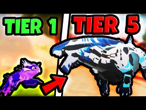 I Evolved as a GIANT SALAMANDER in Creatures of Sonaria!