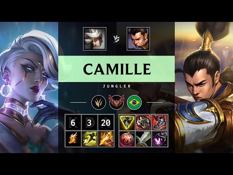 Camille Jungle vs Xin Zhao - BR Grandmaster Patch 25.S1.2