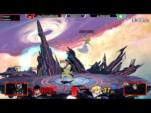 Cocoabluntz (Ryu) vs Jimrude (Peach) - PK Fireup #36 Winners Round 3