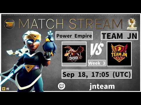 POWER EMPIRE VS TJN ESPORTS LIGHT CUP TOURNAMENT TOP 64 | TEAM JN | CLASH OF CLAN || #krsna