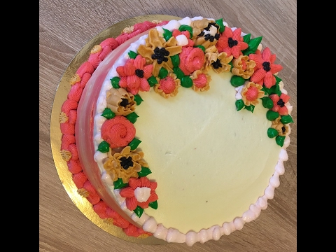 Colorful Flowers Cake/tort cu flori