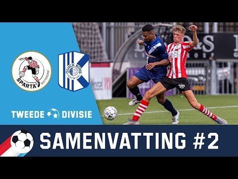 Samenvatting Jong Sparta-Quick Boys 31-augustus-2019 | Tweede Divisie